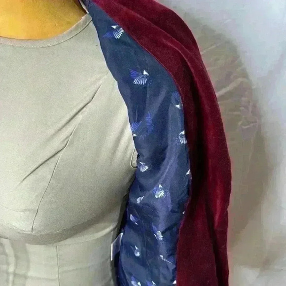 ModCloth velour blazer size  XXS - Picture 3 of 5
